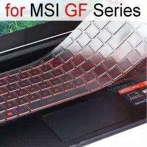 MSI GF65 Thin GF72VR 키보드 커버 실리콘 보호 스킨 케이스 게이밍 노트북 15.6