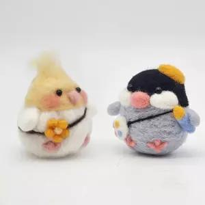 양모 펠트 만들기/인형/키트/공예/세트/팰트/니들/DIY/동물/패키지/재료/방과후/학교/돌봄/교실/미술