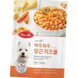 강아지 한입 간식 당근 치즈볼 200g 1P 노즈워크 트릿