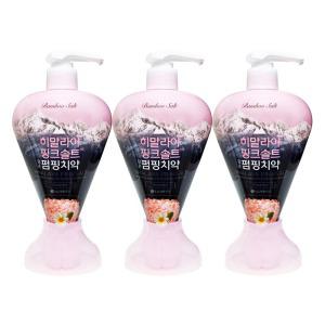 엘지 히말라야 핑크솔트 담은 펌핑 치약 플로럴 285mL X 3개