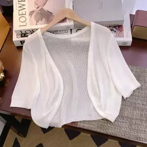 [카라] KARRA 썸머반팔오픈가디건_A4M1220