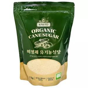 이가네 비정제 유기농 원당 황설탕 1kg x 1개, 이타자 사탕수수 원당