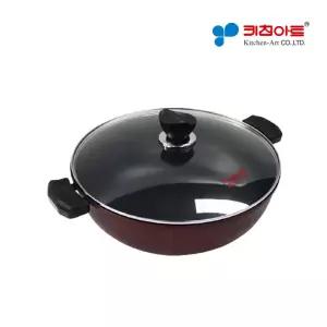키친아트 금상첨화 IH 인덕션겸용 다용도 멀티웍팬 36cm 궁중전골냄비