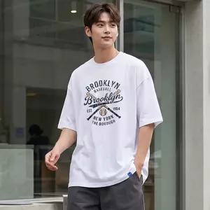 30%즉시할인 남여공용 긴팔티셔츠 오버핏 빅사이즈 반팔티셔츠/긴팔티/면티/라운드티/무지티