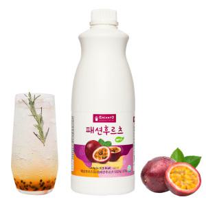 [엔칸토] 패션후르츠 음료베이스 농축원액 에이드 카페음료 QTY(1.8KG) 13315