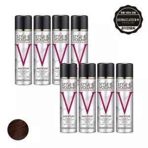 더마클라센 스타일앤 볼륨짱짱 흑채 스프 레이 자연갈색 120ml x8