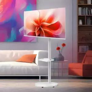 이노스 삼탠바이미 109cm(43인치) FHD 화이트 스마트 이동식 TV FS-20 중소바이미