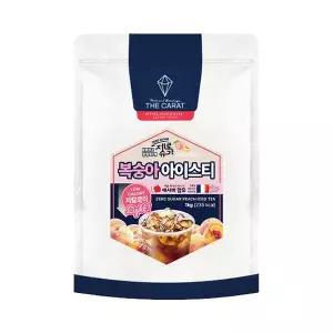 메가커피 더캐럿 제로슈가 복숭아아이스티 파우더 1kg
