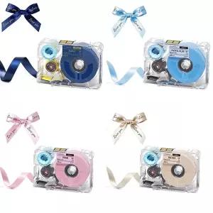 포메모 A30 P15 독점 장식용 패브릭 리본 선워터 포장 웨딩 부케 DIY 공예 발렌타인 데이 파티 장식