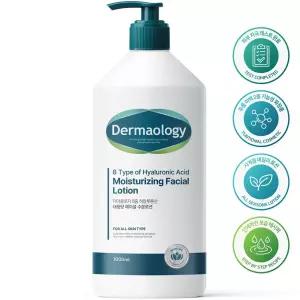 [병풀잎수 20%] 더마올로지 8중 히알루론산 대용량 페이셜 수분 로션 1L 주름개선 미백 기능성 여자 여성 남자 남성