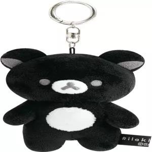 산엑스 베이직 리락쿠마 모노 크롬 인형키링 리락쿠마