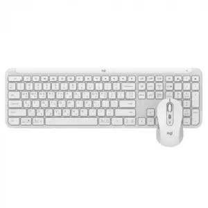 [로지텍] logitech 시그니처 슬림 MK950 무선 키보드 마우스 세트 (오프화이트)