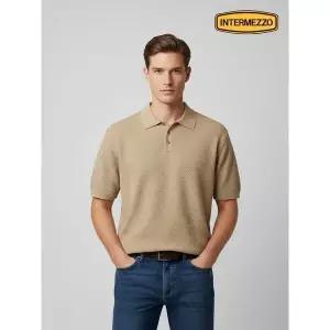 [INTERMEZZO]쿨 라이트 데일리 카라넥 니트 IMGSKN530G 브라운_P422768786
