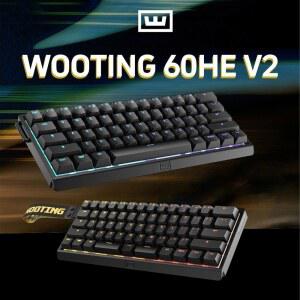 우팅 WOOTING 래피드 게이밍 키보드 60HE V2 FPS 미니 기계식