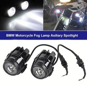 [호환품]BMW 호환 R1200GS F800GS F650 K1600 40W 6000K 바이크 오토바이 안개등 보조 조명 용 범용 어셈블