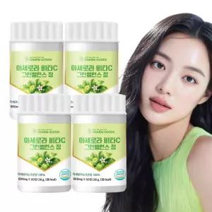 그린 아세로라 C 자연 유래 천연 비타민C 60정 4개