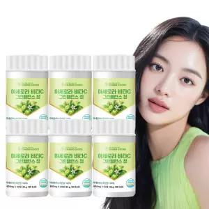 그린 아세로라 C 자연 유래 천연 비타민C 60정 6개
