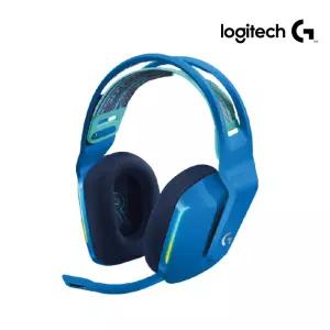 로지텍 G733 라이트스피드 무선 게이밍 헤드셋 블루 색상