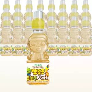 팔도 뽀로로 유기농 보리차 220ml x 24개(1박스) / 어린이 물 음료