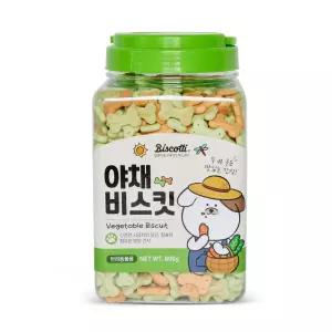 비스코티 강아지 쿠키 간식 비스켓 대용량 야채비스킷 800g, 1개
