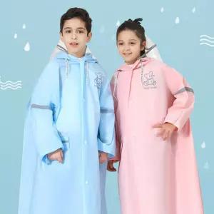 어린이우비 키즈 EVA 레인코트 초등 아동 책가방 커버 우의 예쁜 비옷