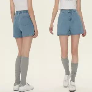 [다잇템] 여자 하이웨스트 클래식 진 반바지 팬츠