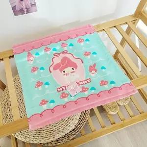 산리오 마이멜로디 타올 손수건 핸드타올 캐릭터 타월-WFMRRPA