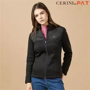 [CERINI by PAT]여성 기모 베이직 집업 점퍼