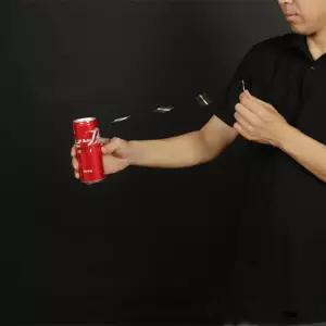 ZQION 시간 여행자 클로즈업 매직 트릭 키 인 코크 캔 스트리트 소품 정신주의 환상 마술사 마기아 바 기믹