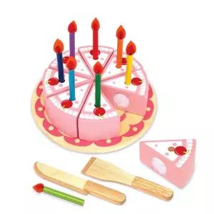 소꿉놀이 모형음식 원목 생일케이크 조카선물 감성발달 유아장난감 완구 캠핑놀거리