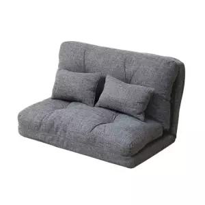 각도 그레이 소파베드 90cm 조절 좌식 2인용 그레이 각도 조절 좌식 90cm 소파베드