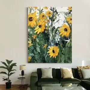 그림액자 입체 A 해바라기 인테리어 캔버스 80c 120cm A 해바라기 120cm 80c