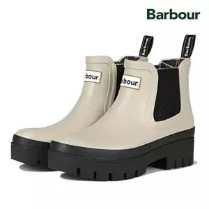 [바버]바버 홀튼 Halton 첼시 웰링턴 여성 숏 레인부츠 장화 LRF0100SN11