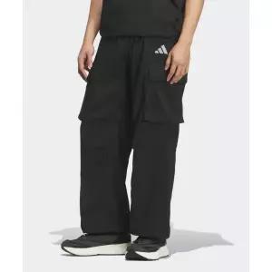 매장정품 ADIDAS 아디다스 시티테크 루즈 핏 우븐 카고 팬츠 - 블랙 KS1179 1616823