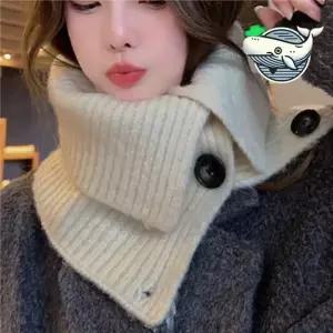 포근한 니트 머플러 넥워머 케이프 털목토시 겨울넥워머 목커버 방한용품 페이크폴라