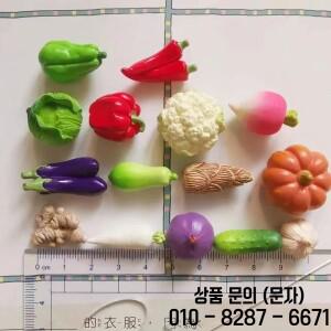 마늘 고추 양상추 오이/야채/미니어처/귀여운/요정 정원 그놈/이끼 테라리움 장식/분재/조각상/인형 집