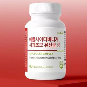 하나스마트 유기농 애사비 사과초모 유산균 60정 미네랄믹스 체지방