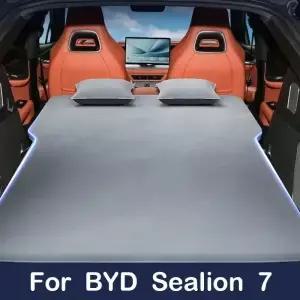 BYD 시리온 7용 차량용 여행 침대 에어펌프 에어매트 자율주행 투어 SUV 야외 캠핑용 수면