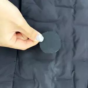 옷수선패치 겨울옷 패딩 원형 패치 블랙 옷수선 패딩수선 옷수선테이프 패딩수선패치
