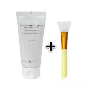 리터니티 백복령 쌀 브라이트닝 팩 150g+실리콘브러쉬