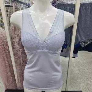[비비안]인견 노와이어 일체형 컵내장런닝 RU7385_SH