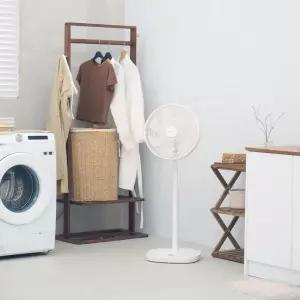 보만 BLDC 24단 저소음 초미풍 무소음 선풍기 BF14572RW 스탠드 리모컨 자석식