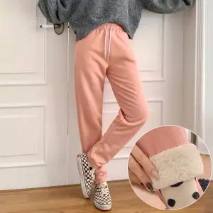 [비비드글램]스노우 양털 기모 트레이닝 조거팬츠 3color 겨울바지
