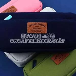 사헌 베이직캔버스파우치 대학생필통 볼펜케이스 고등학생필통