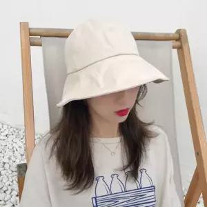 [123마켓] 벨크로 버킷햇/벙거지모자 코튼 워싱 린넨버킷햇 사파리모자 여름모자 대두벙거지 숏버킷햇