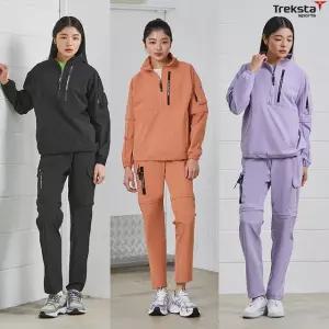 트렉스타스포츠 여성 트랜스포머 아이스 아노락 재킷+팬츠