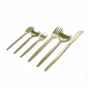 [룽스_64]스텐 티타늄 중포크 카페커트러리 케익포크