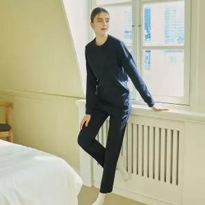 PUMA BODYWEAR 여성 밍크 플리스 원마일웨어 셋업 2세트