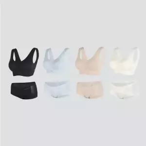 PUMA BODYWEAR 코어 어드레스 쿨링 브라팬티 4SET