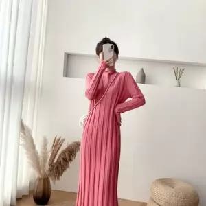 친절한탄씨 니트원피스 핑크 아이보리 빅골지 세로 블랙 니트원피스 빅골지니트원피스